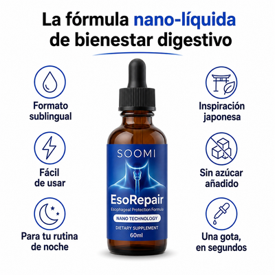 Soomi EsoRepair™ | Bienestar Digestivo en Gotas