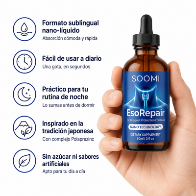 Soomi EsoRepair™ | Bienestar Digestivo en Gotas
