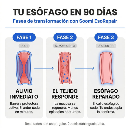 Soomi EsoRepair™ | Reparador esofágico nano-sublingual