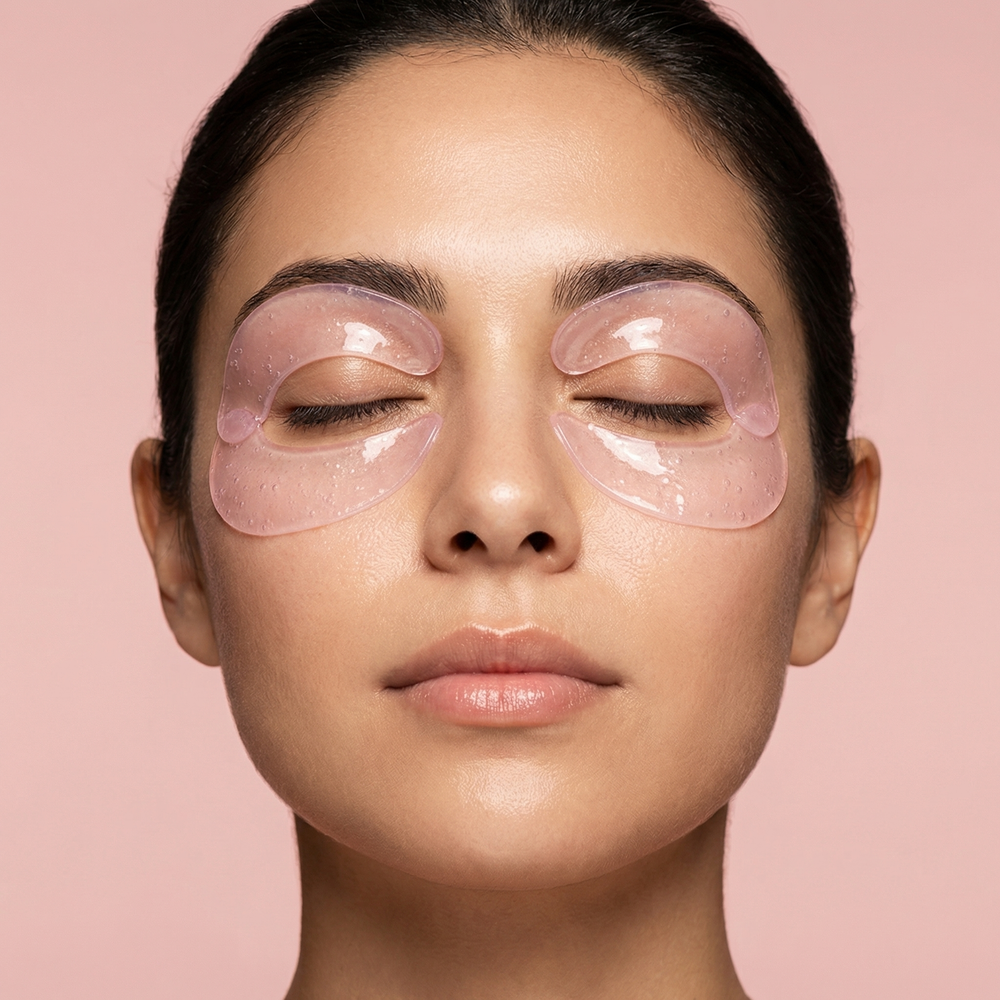 2. Your eye cream evaporates in seconds. This seals the active ingredients against your skin for 15 minutes.